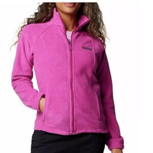 NWT Columbia Fleece Jacket Benton Springs Full Zip New Size XXL 2X Fall Spring